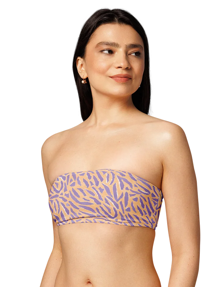 "Animal Stripe" Print Bandeau product image (1)