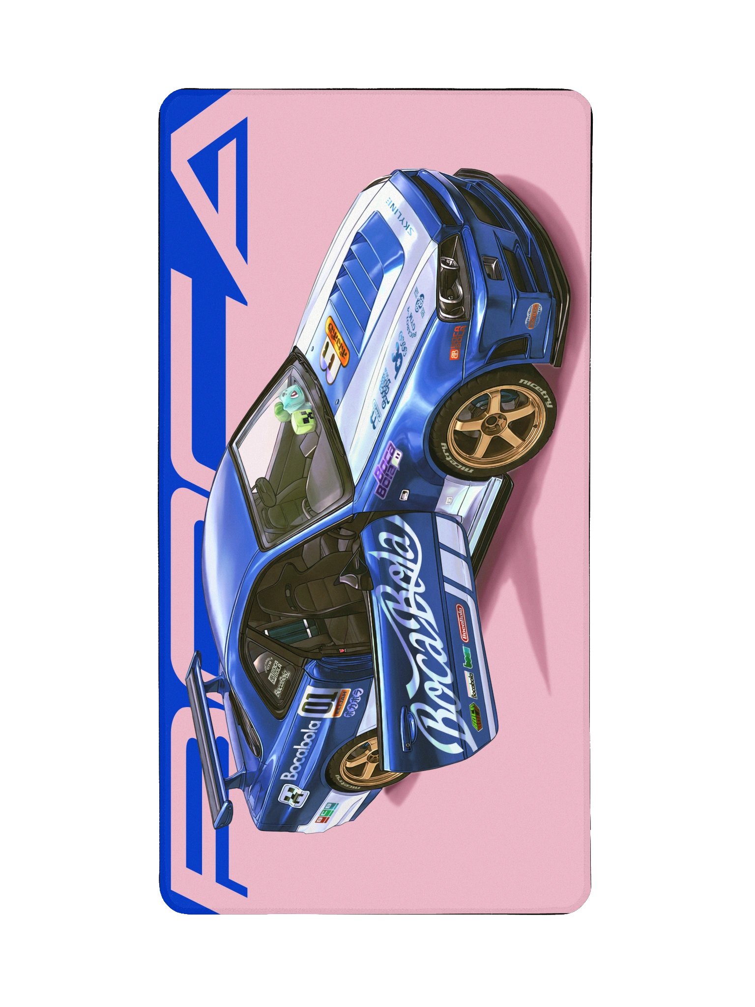 Skyline Mouse Pad - Pink Decal product image (2)