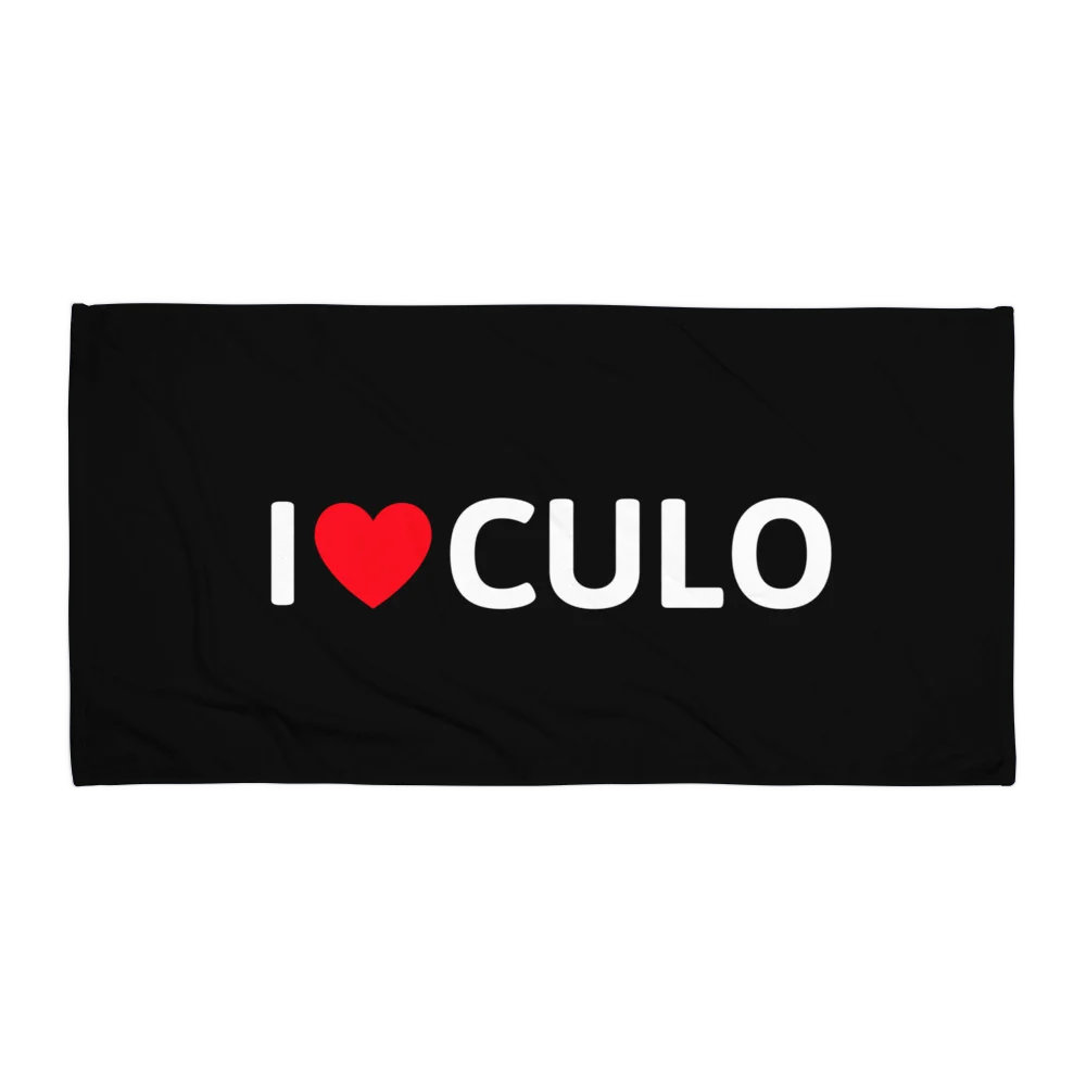 I ♥️ CULO towel product image (1)