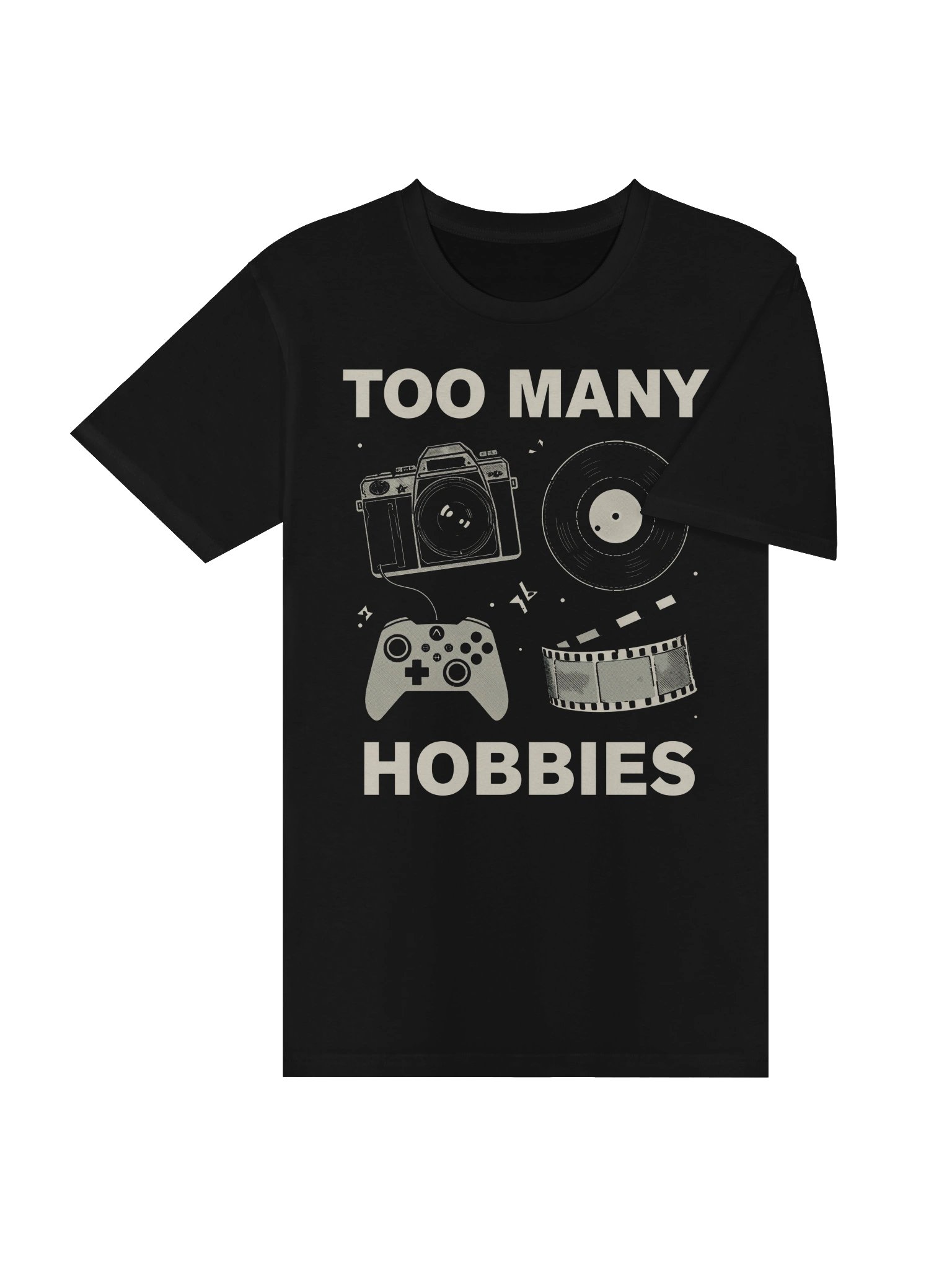 Too Many Hobbies Unisex Tee product image (4)