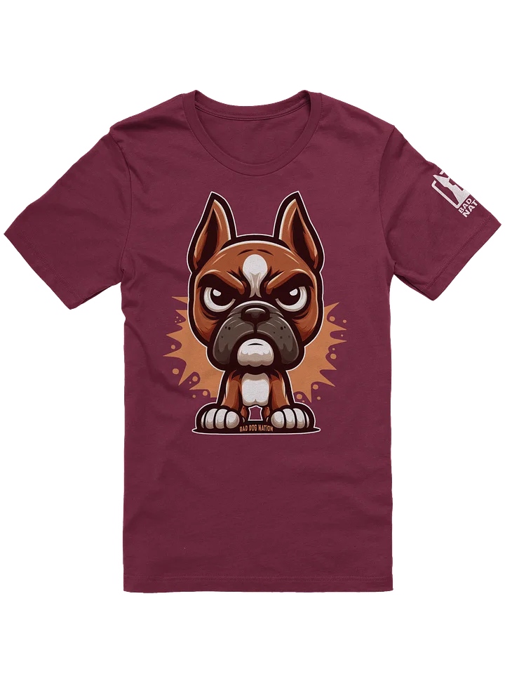 Boxer Angry Pup - Premium Unisex T-shirt product image (1)