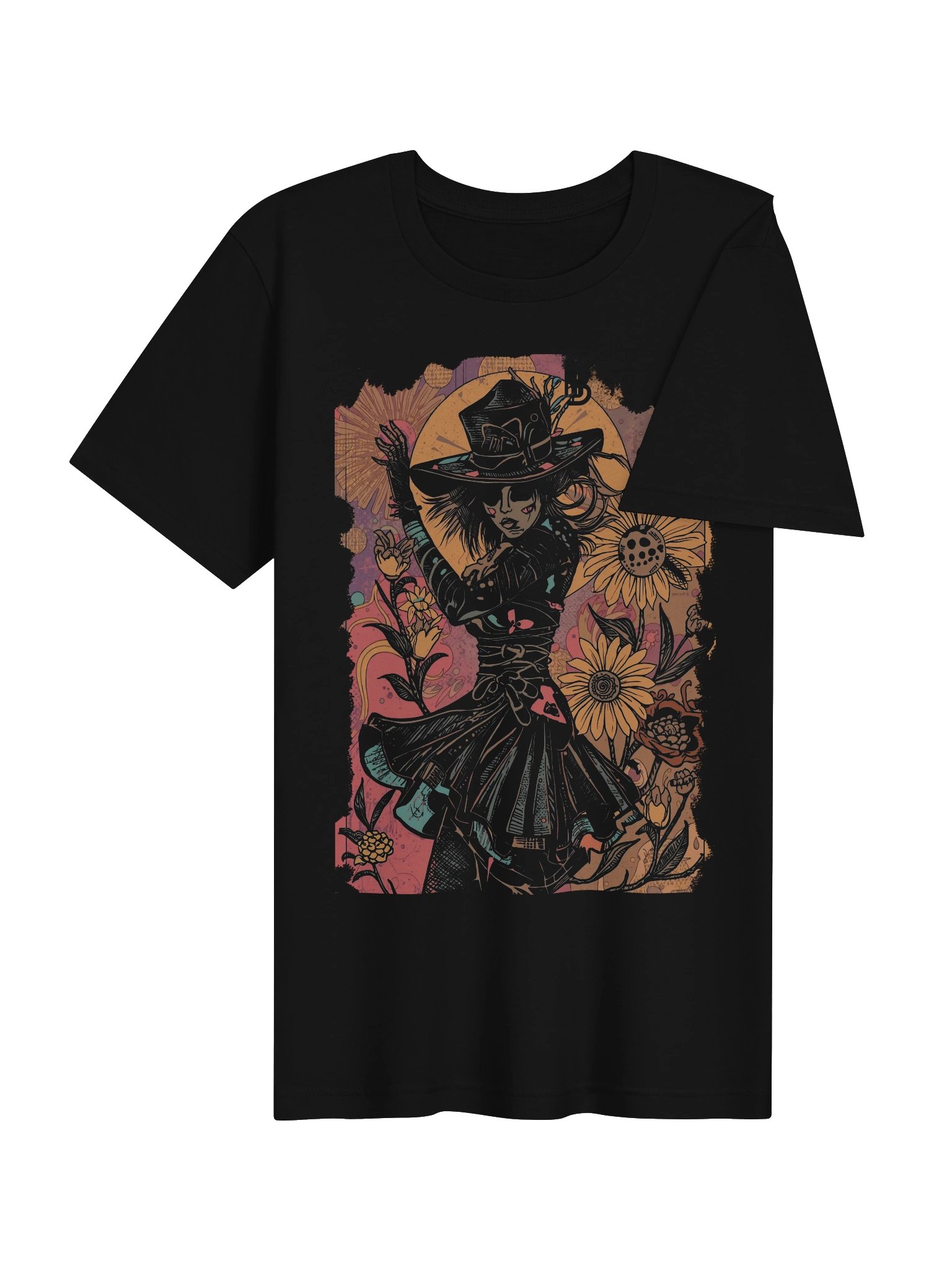 Mystical Floral Poster Supersoft Tee product image (7)