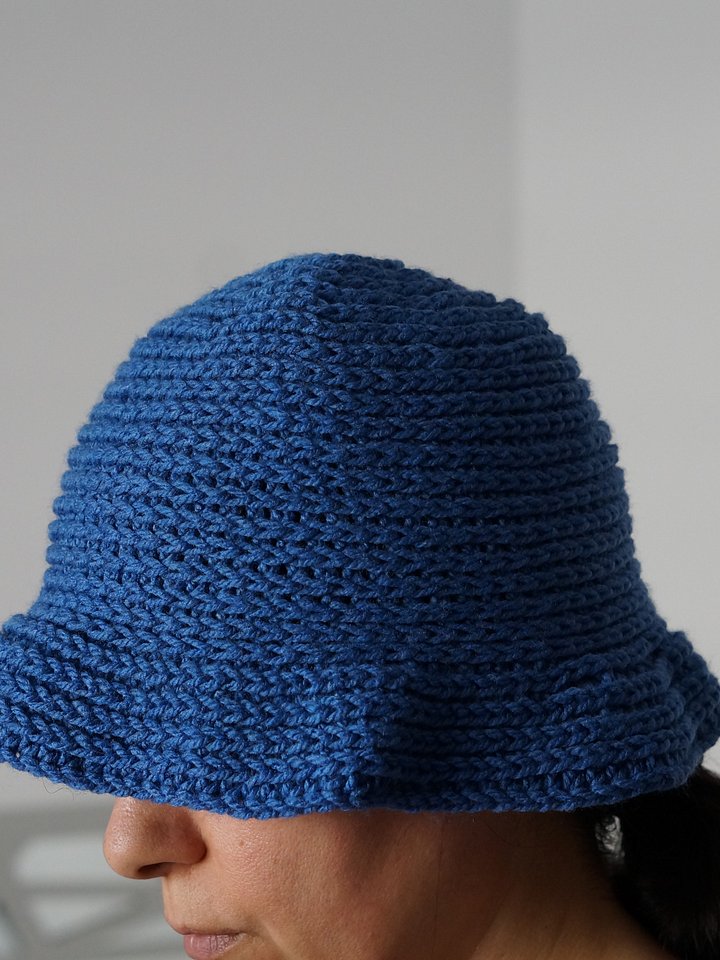 Knit stitch bucket hat product image (2)