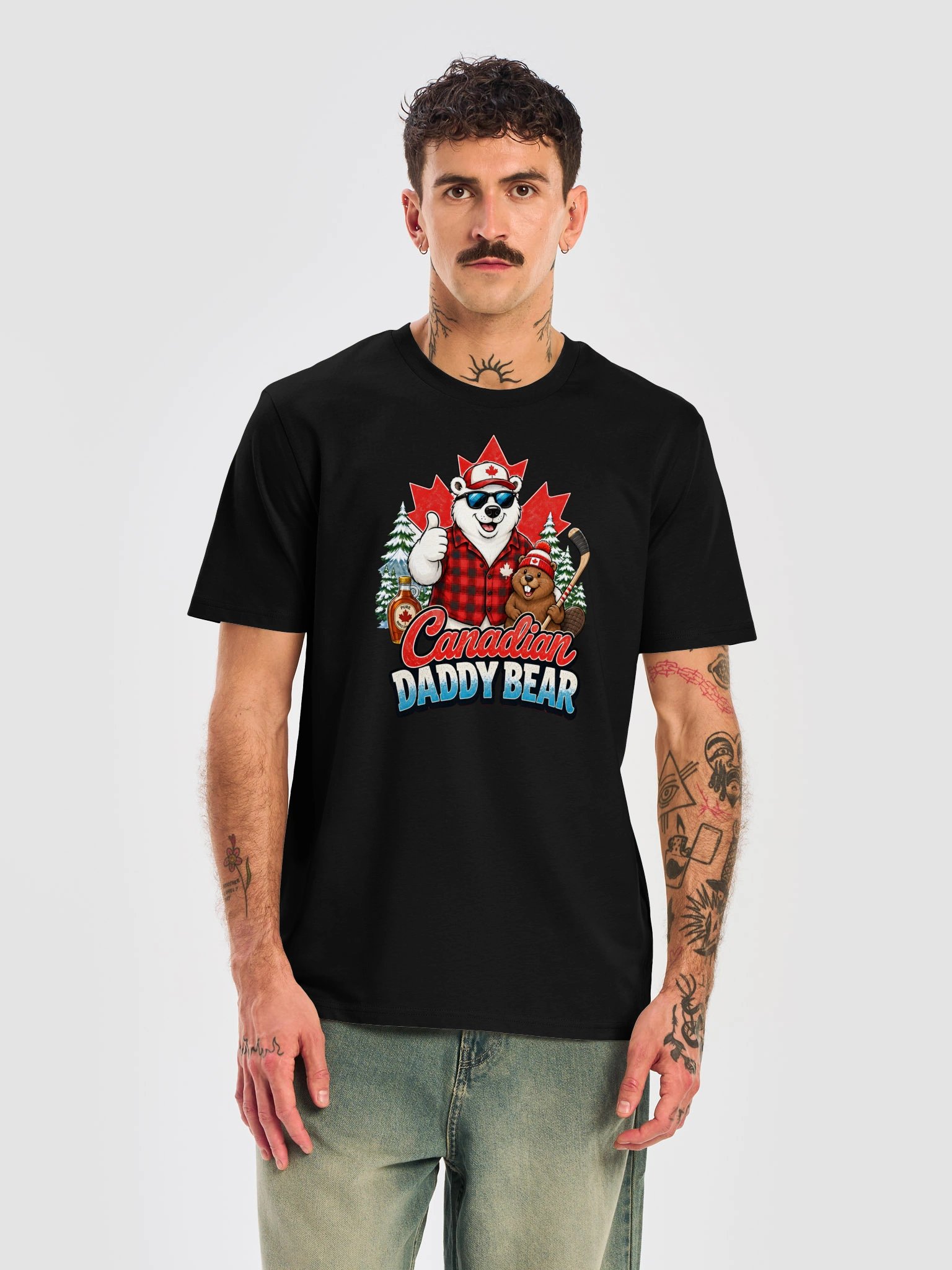 Canadian Daddy Bear - Polar Bear T-shirt product image (5)