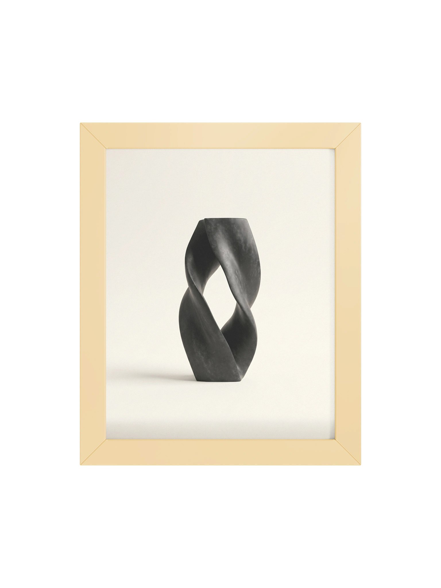 Dark Fold - Abstract Organic Sculptural Wall Art product image (2)