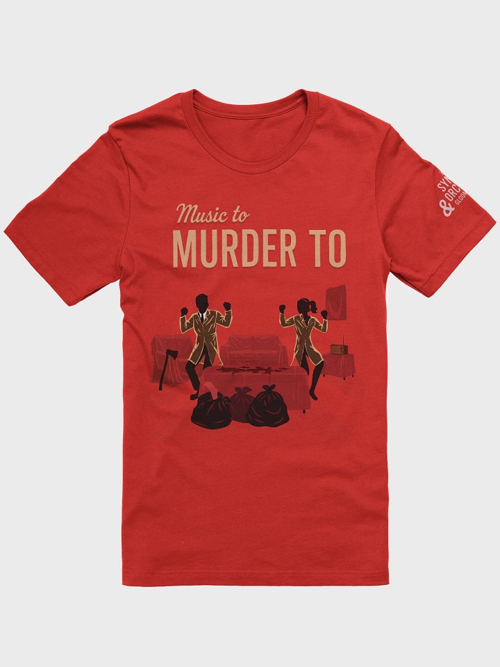 Music to Murder To Bella+Canvas Supersoft T-Shirt product image (1)