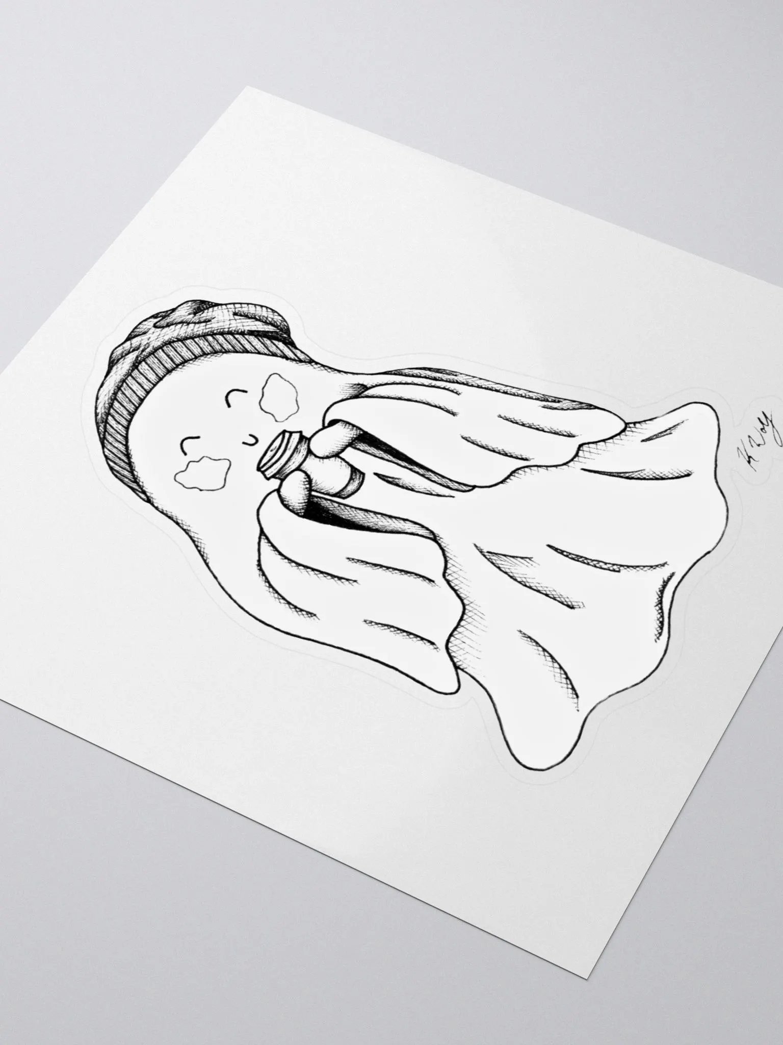 Caffeine Ghost Stickers product image (3)