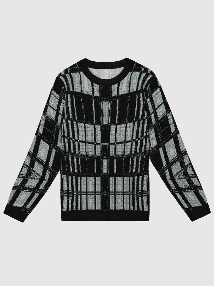 Static Drift B&W | Knitted Crewneck product image (2)