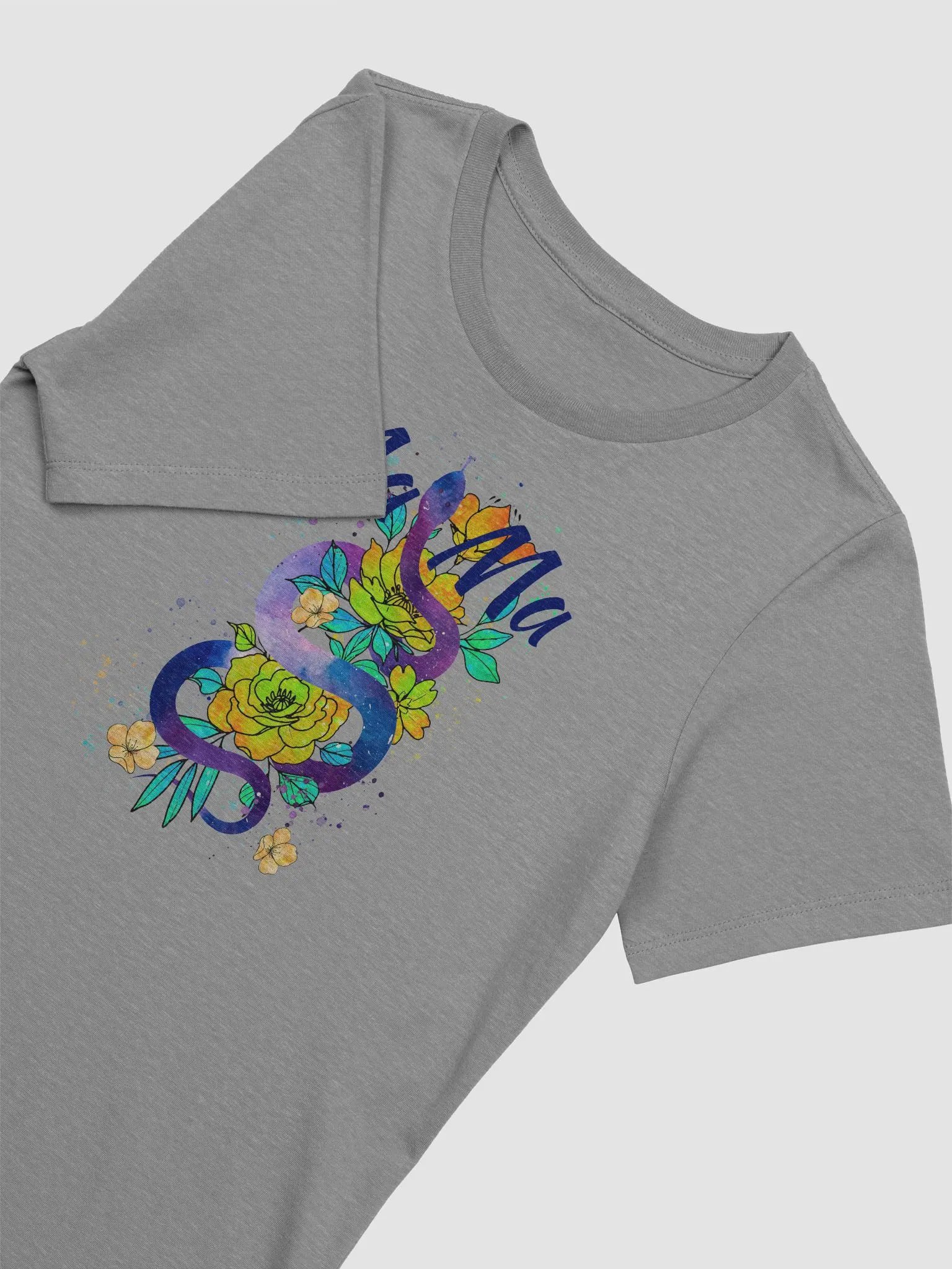 Snake Mama Women’s Floral Snake Shirt product image (3)