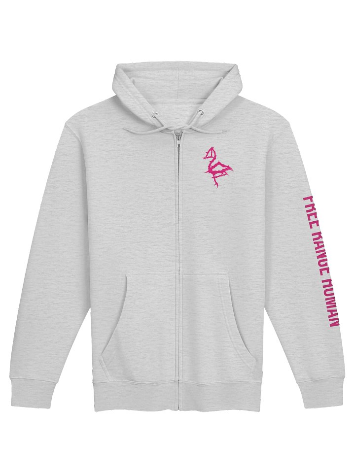 *BRAND NEW* DEATH METAL Flamingo/Empathy is Power Zip-Up Hoodie (PINK DESIGN) product image (1)