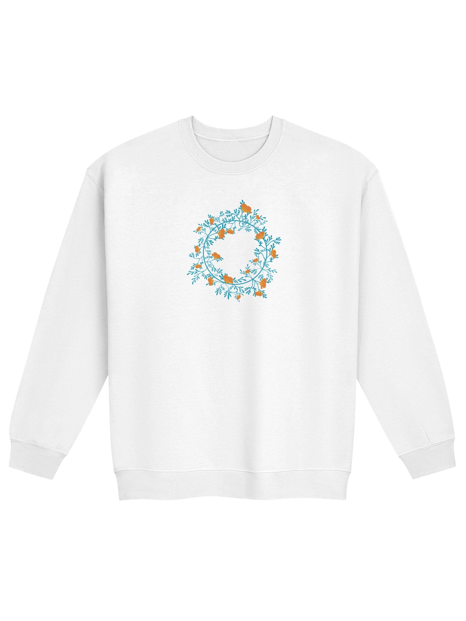 Poppy wreath sweatshirt product image (4)