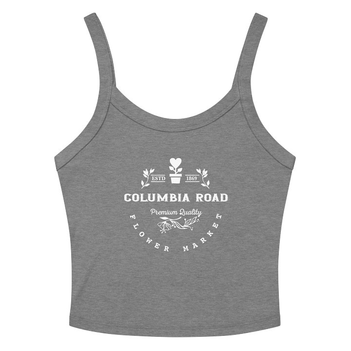 Columbia Road Market Women's Ribbed Tank Top (Heather) product image (2)