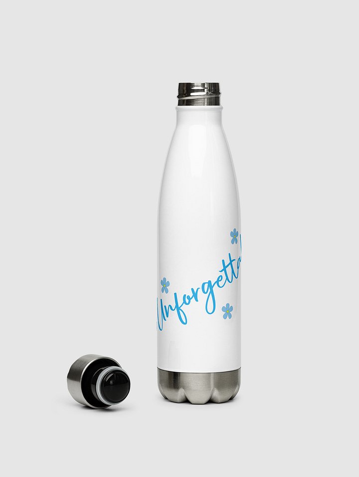 Be Unforgettable Stainless Steel Water Bottle product image (2)