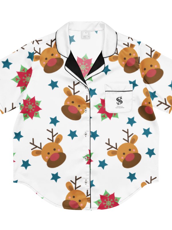 All-Over Print Women’s Pajama Top product image (4)