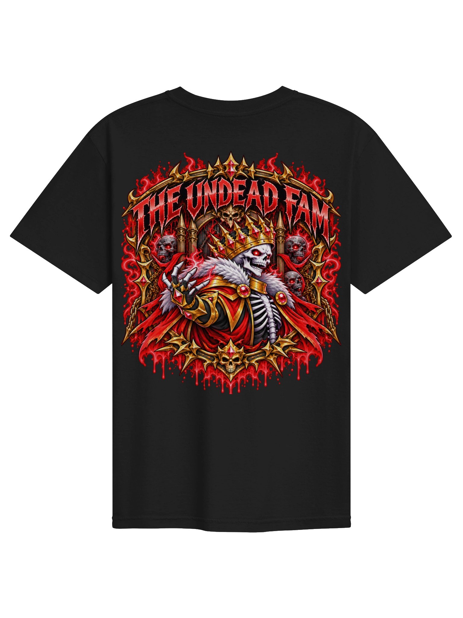 Undead and Unbothered Tee (Red) product image (2)