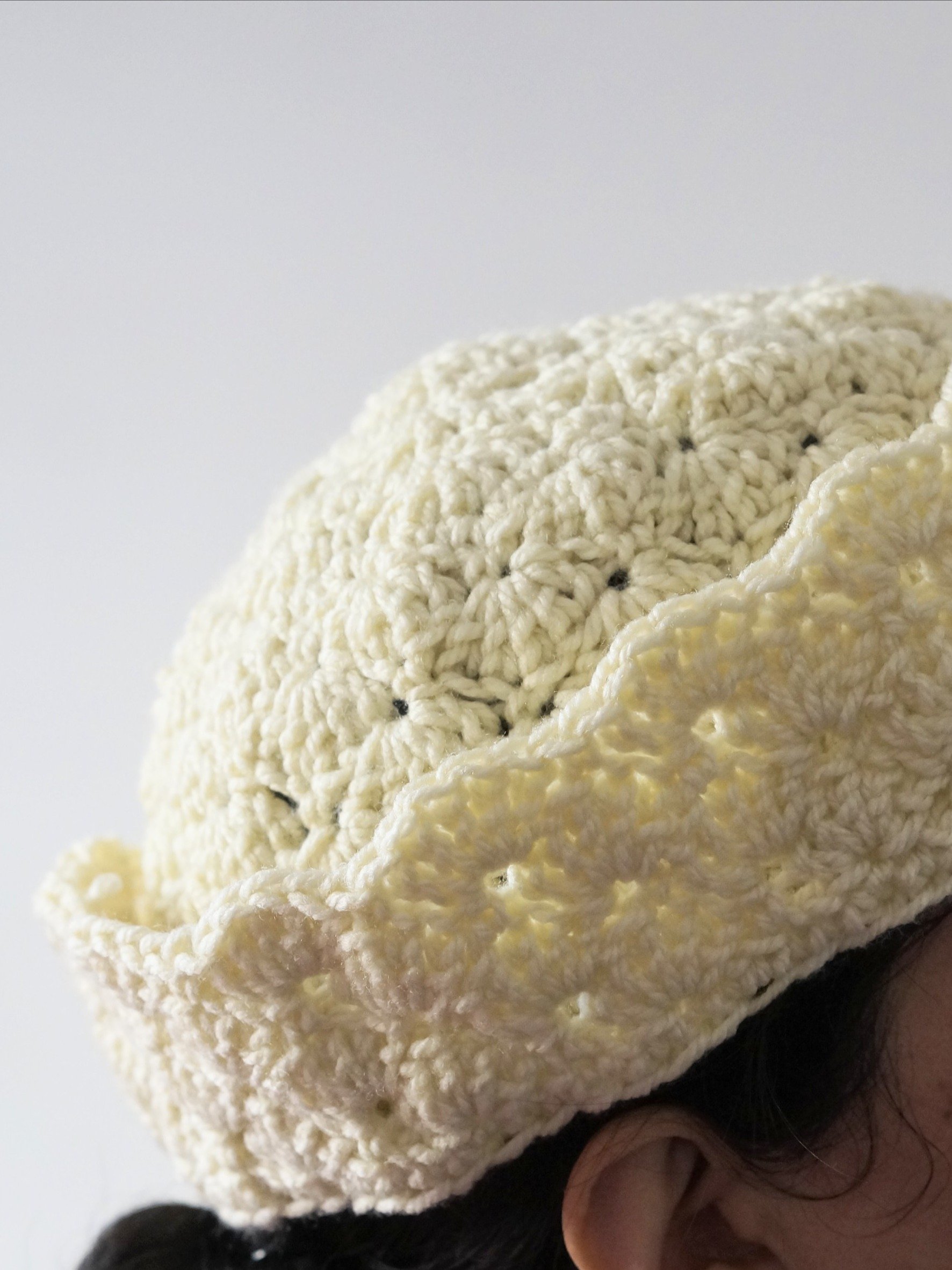 Shell stitch sailor hat Crochet pattern product image (2)