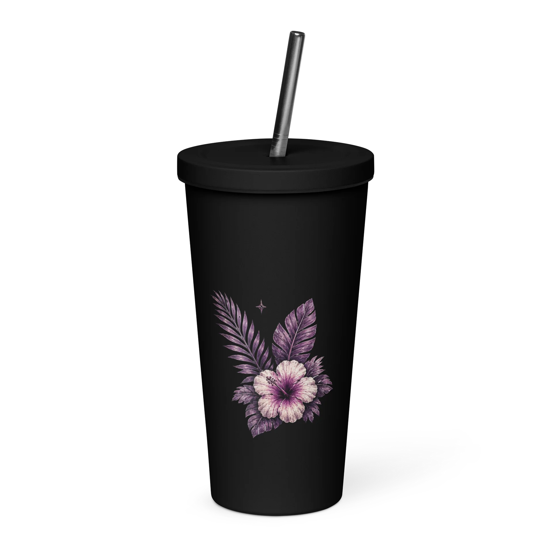 ''Dead Relaxed'' Insulated Tumbler with a Straw product image (3)