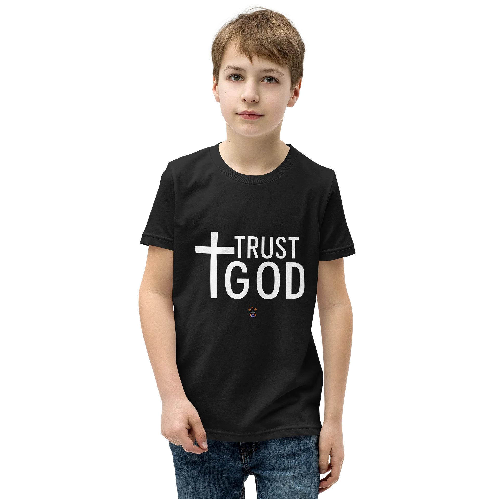 Kids - Trust God with Cross T-shirt product image (1)