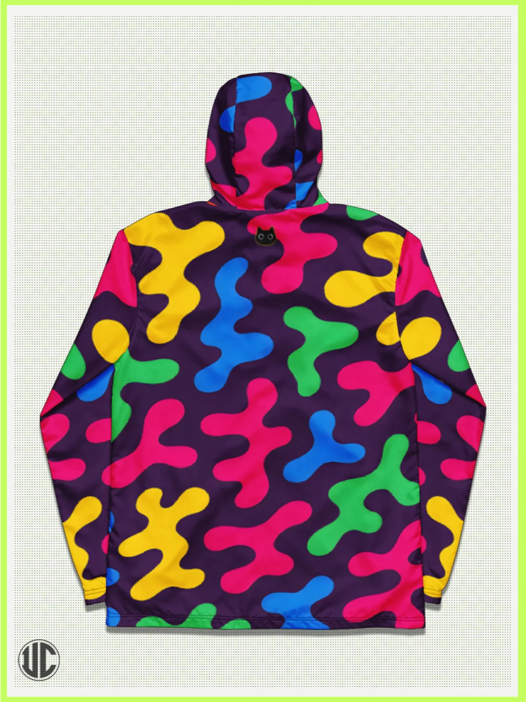 Nova’s Windbreaker – Acid Pop Camo product image (2)