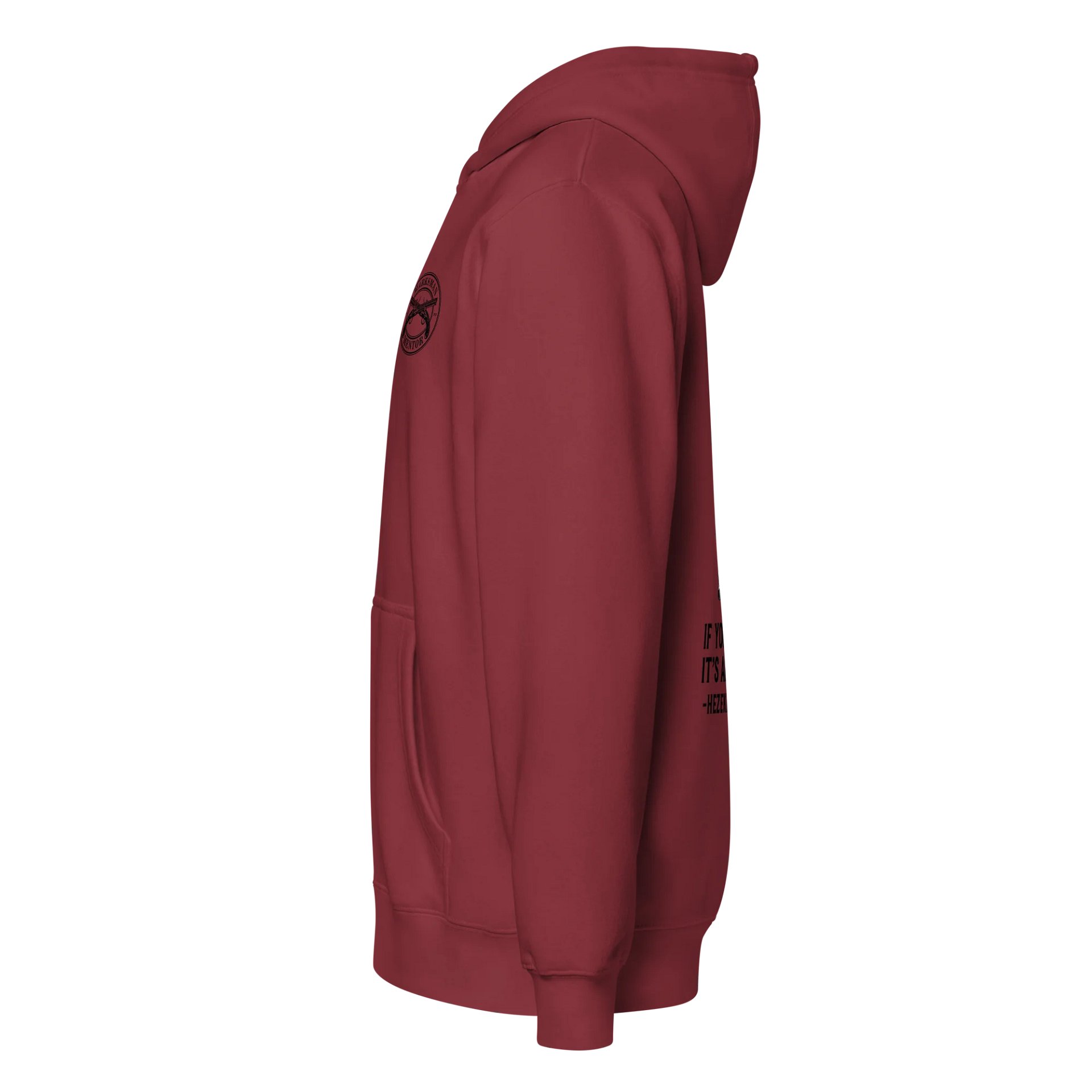 Hezekiah Wyman's Horse Quote Hoodie product image (7)