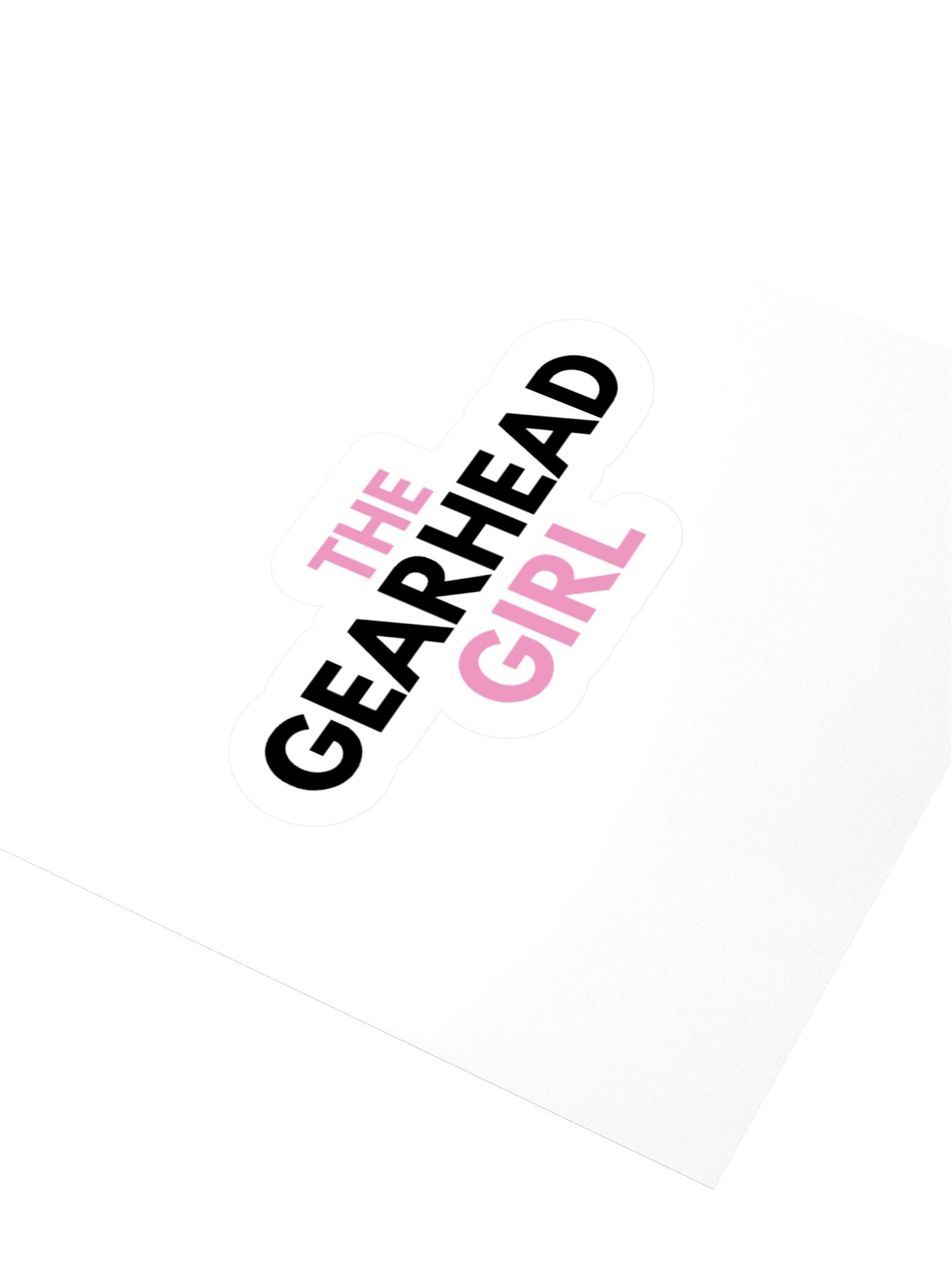 The Gearhead Girl Sticker product image (3)