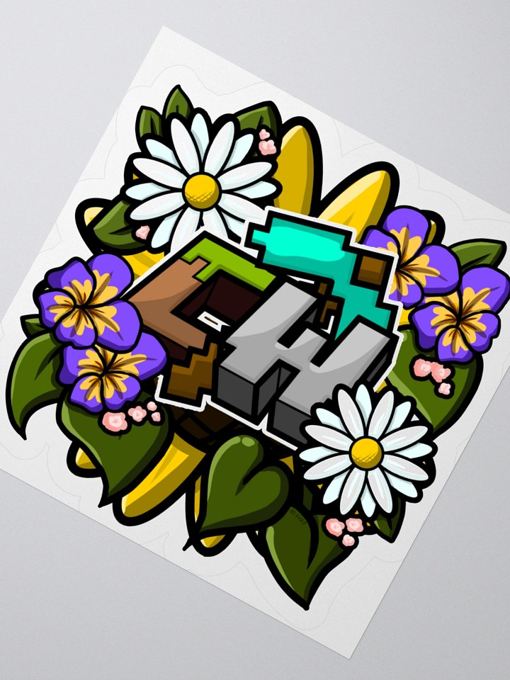 CraftWorks Flower Forest Logo Sticker product image (5)