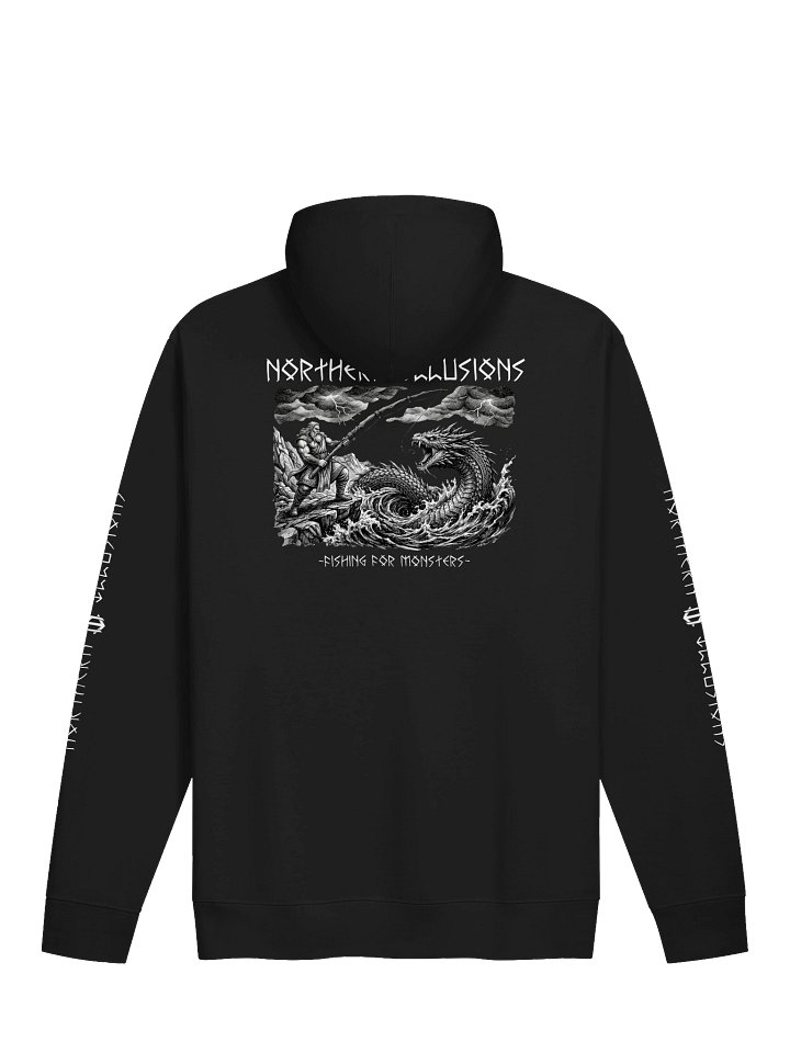 NORTHERN ILLUSIONS - The Great Catch (Thor & Jörmungandr) Hoodie product image (10)