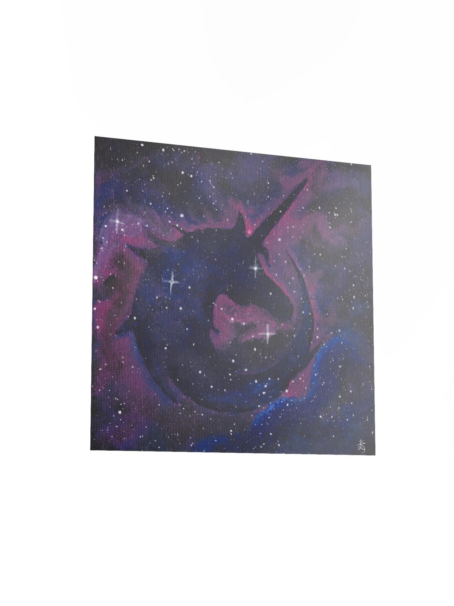 Galaxy Unicorn Art Print product image (3)
