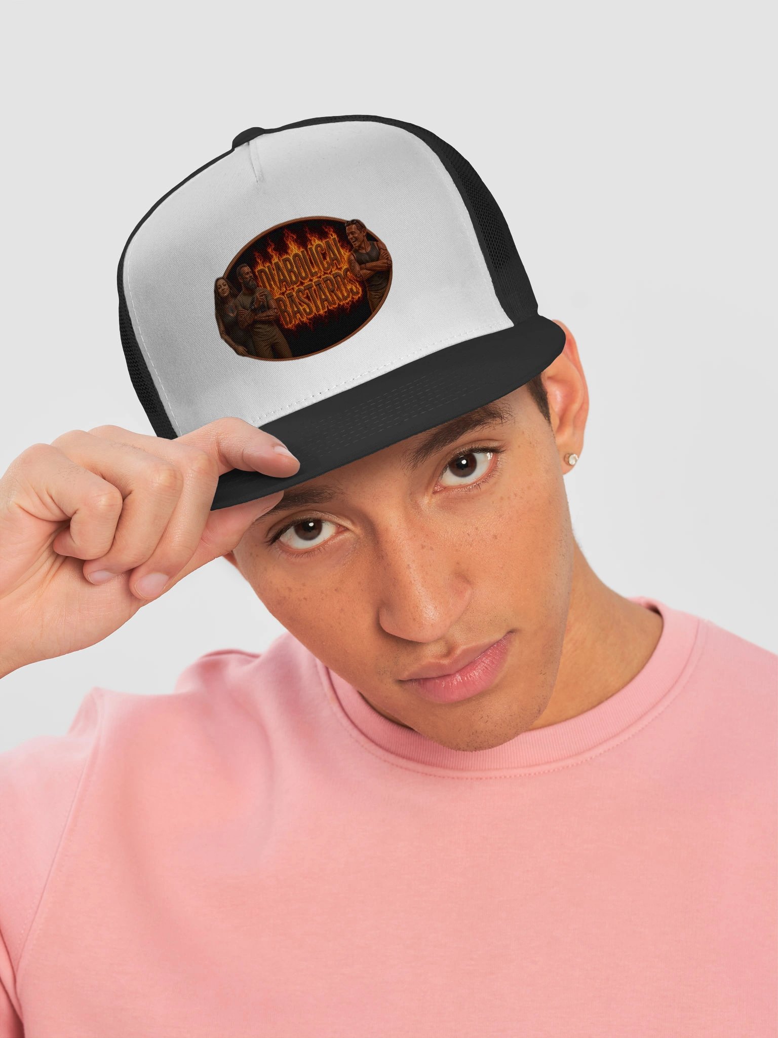 Diabolical Bastards Trucker Hat product image (6)