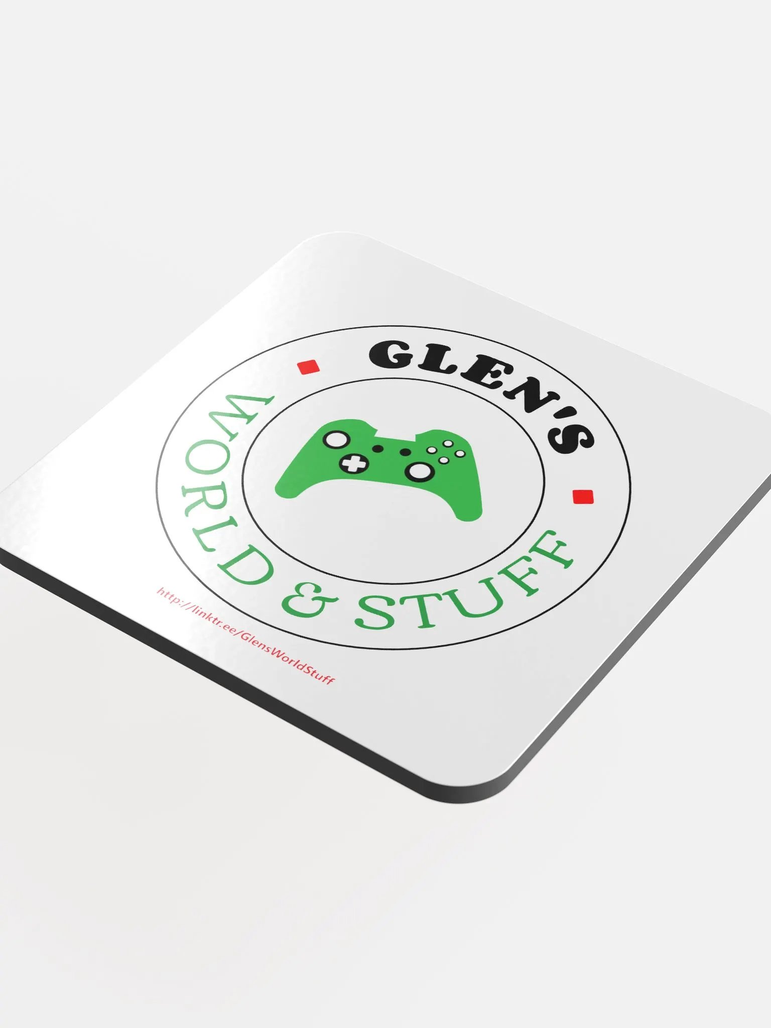 Glen's World & Stuff Glossed Coaster product image (4)