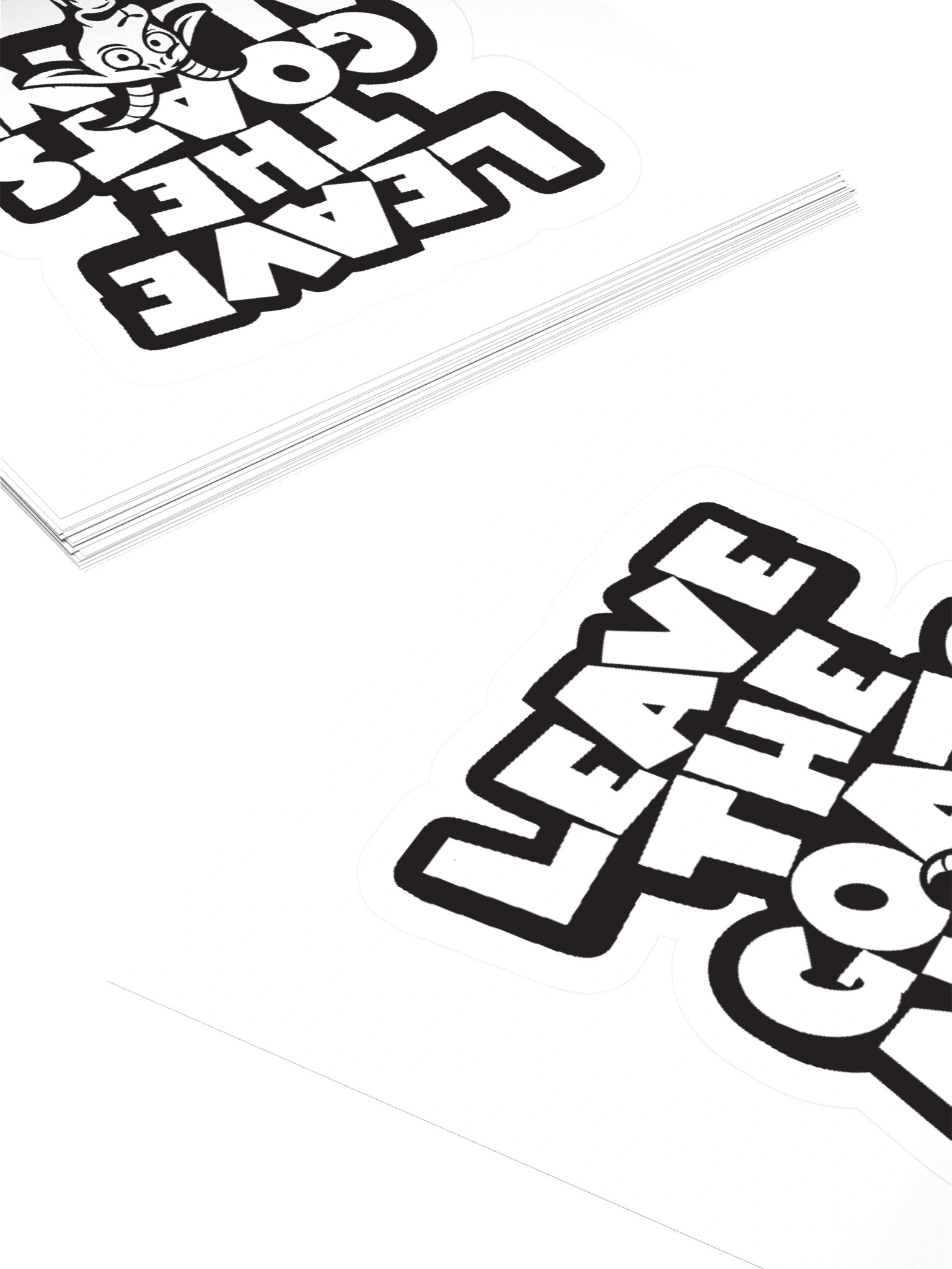 Leave the Goats Alone Stickers product image (12)