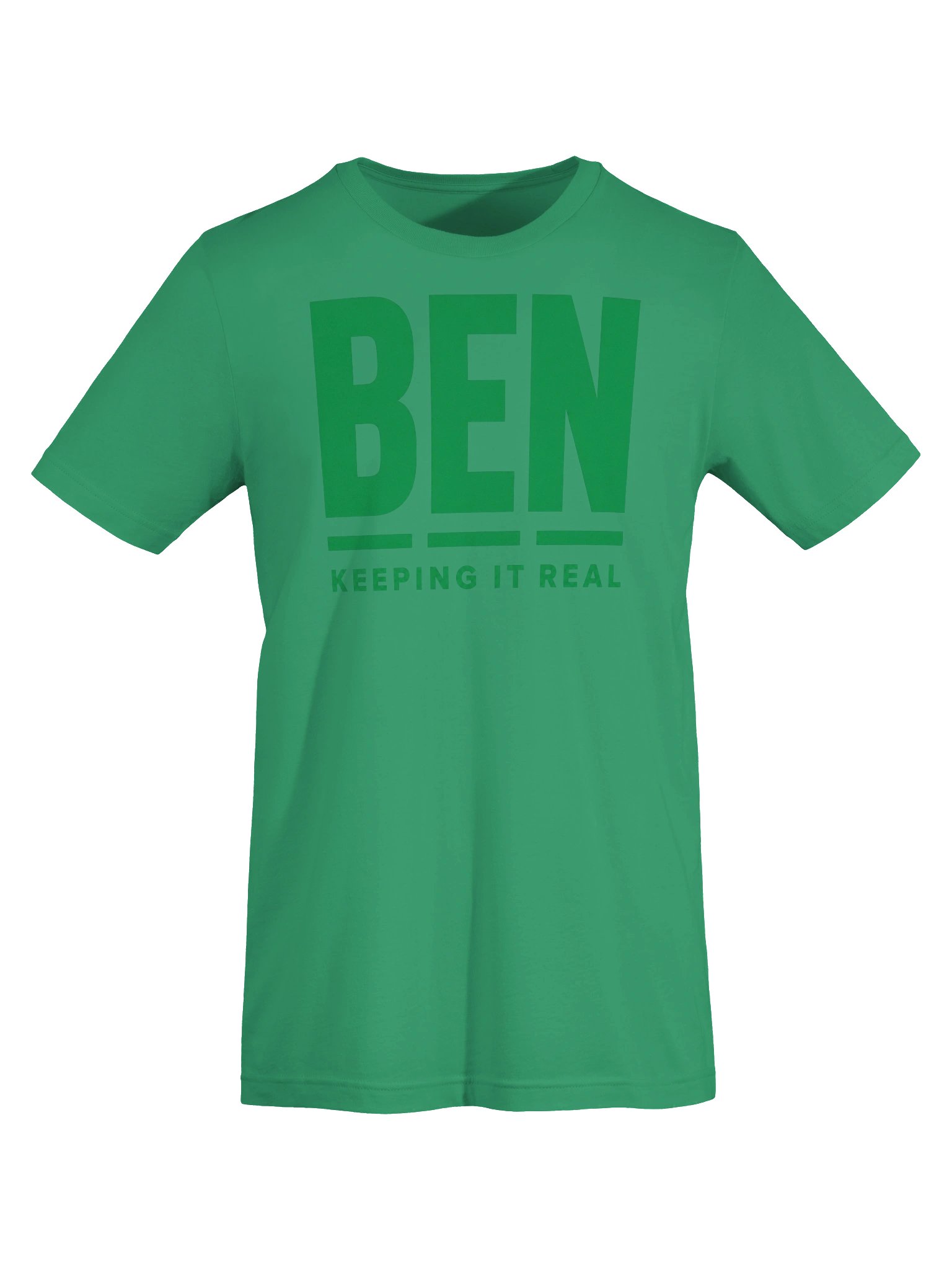 BEN “Keeping It Real” Green T-Shirt product image (5)