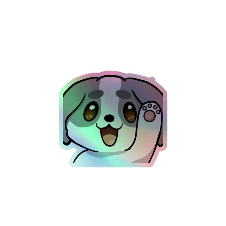 Anakin Hi Sticker (Holo) product image (1)