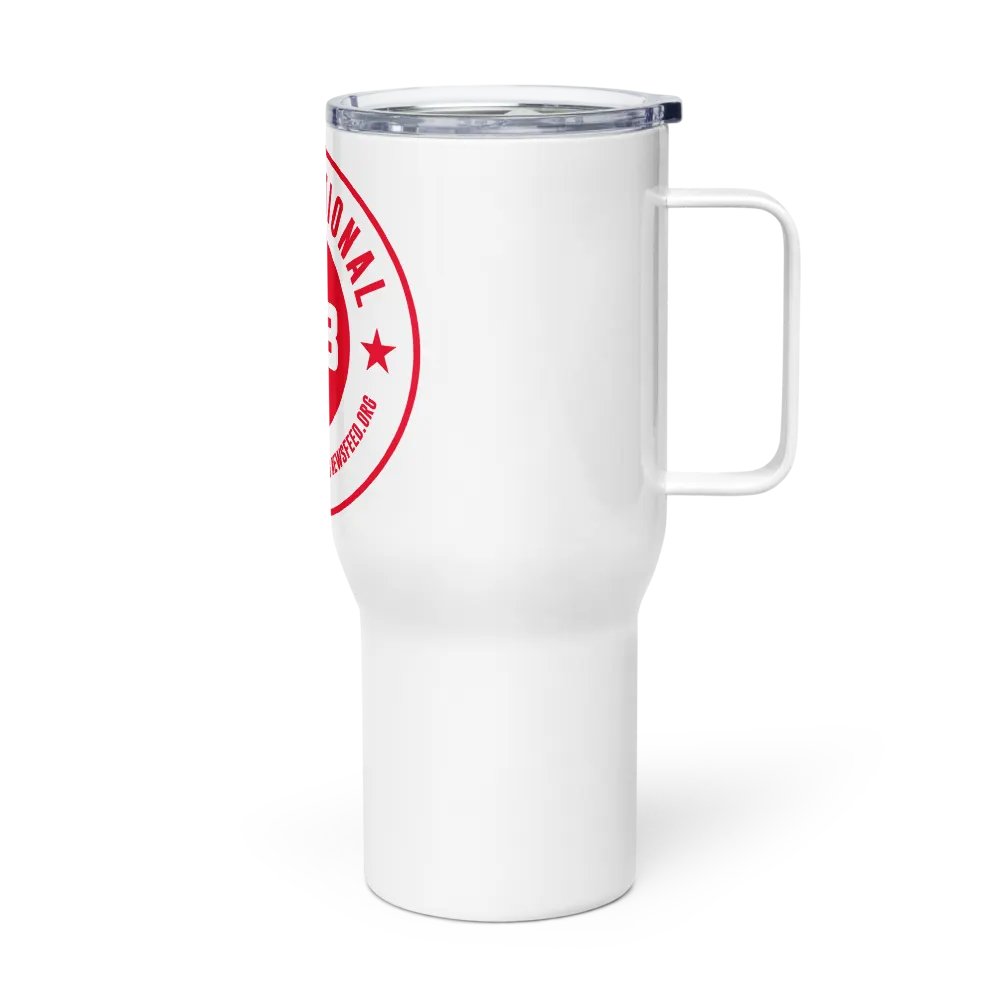 IFBNewsfeed.Org's Travel Mug with a Handle product image (3)