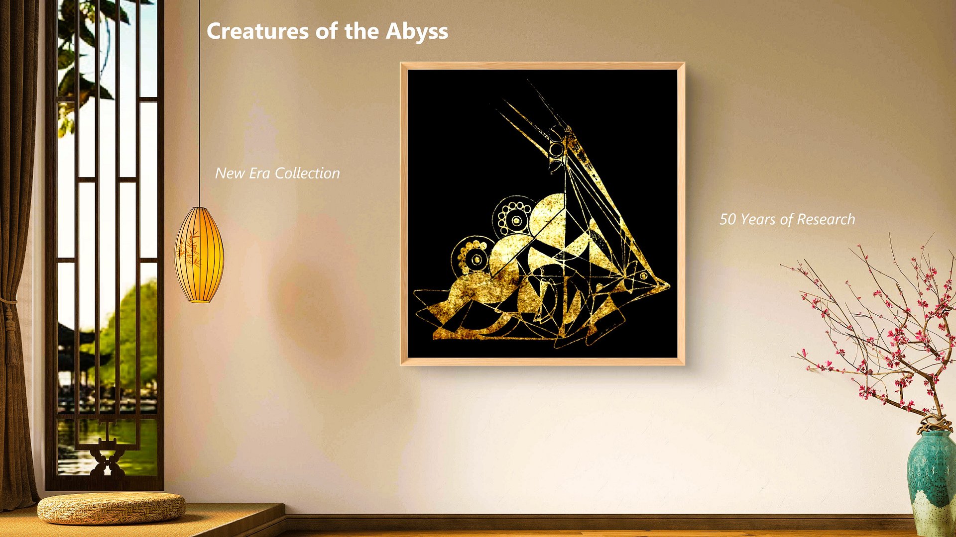 Creatures of the Abyss — Fine Art Print with Frame product image (145)