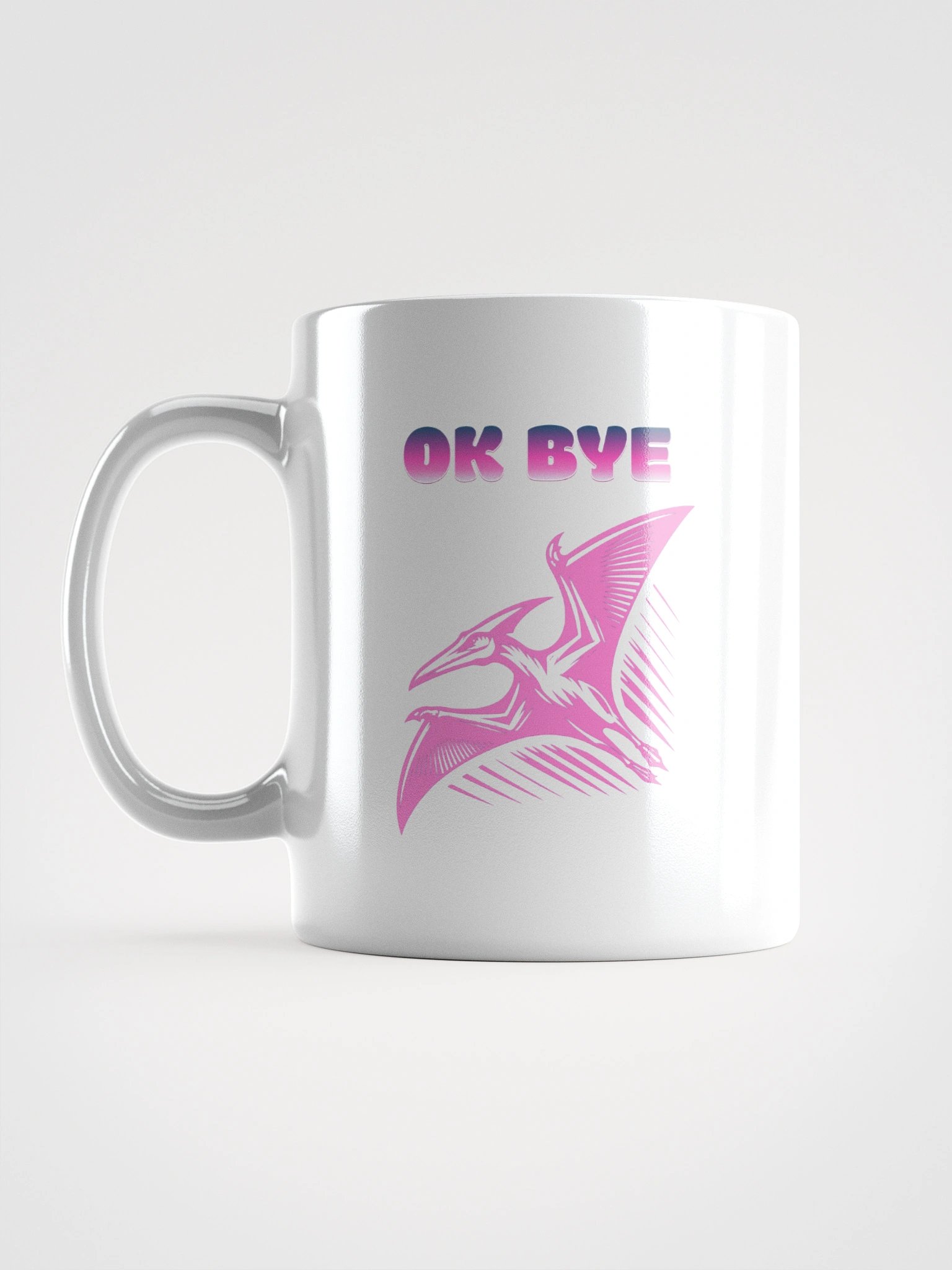 OK BYE/I'm here I'm there Stylized Mug product image (17)