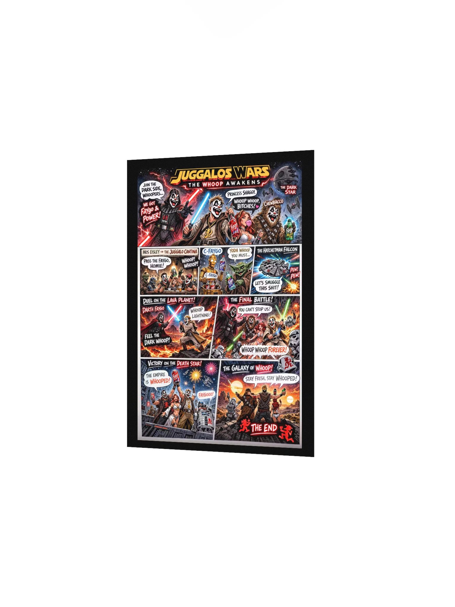 🪓 Juggalo Wars: The Whoop Awakens – 5x7 Matte Poster product image (2)