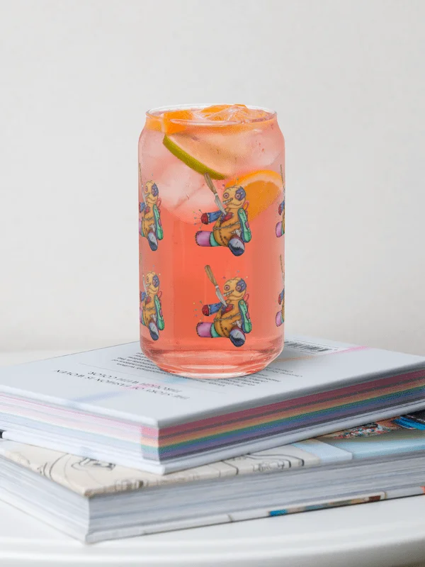Stitches the Voodoo Doll Glass product image (2)