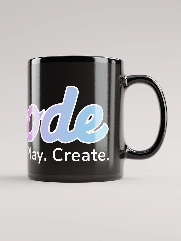 Episode Black Glossy Mug With Gradient Logo product image (1)