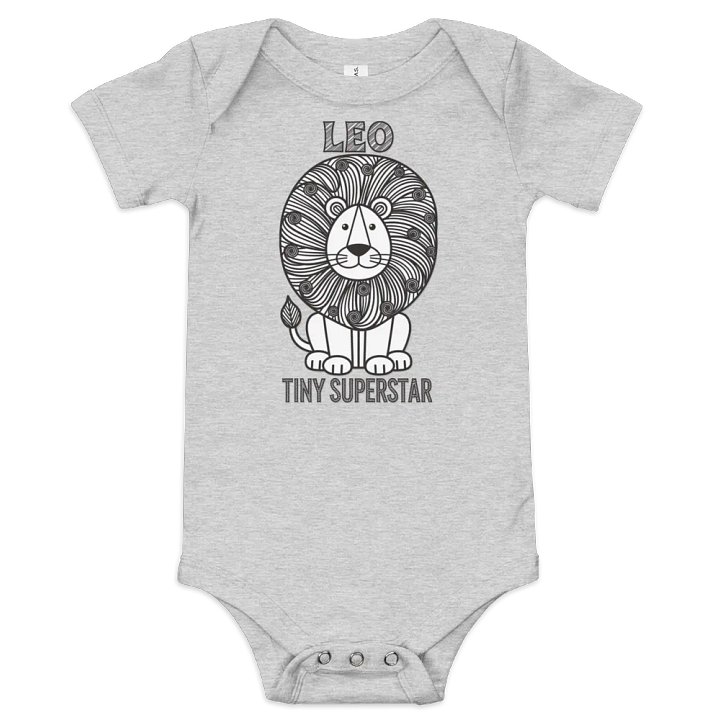 Leo Tiny Superstar Baby Onesie product image (4)