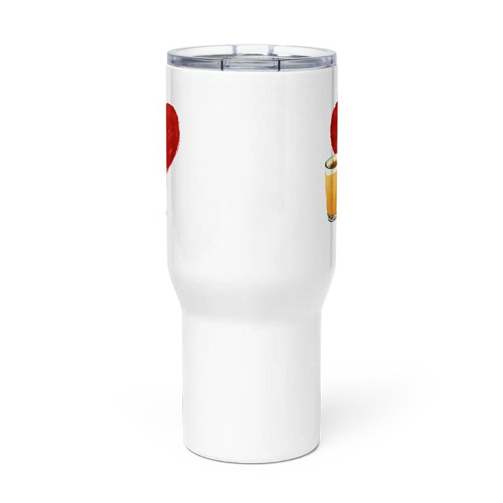 I Heart Latte Travel Mug with Handle product image (3)