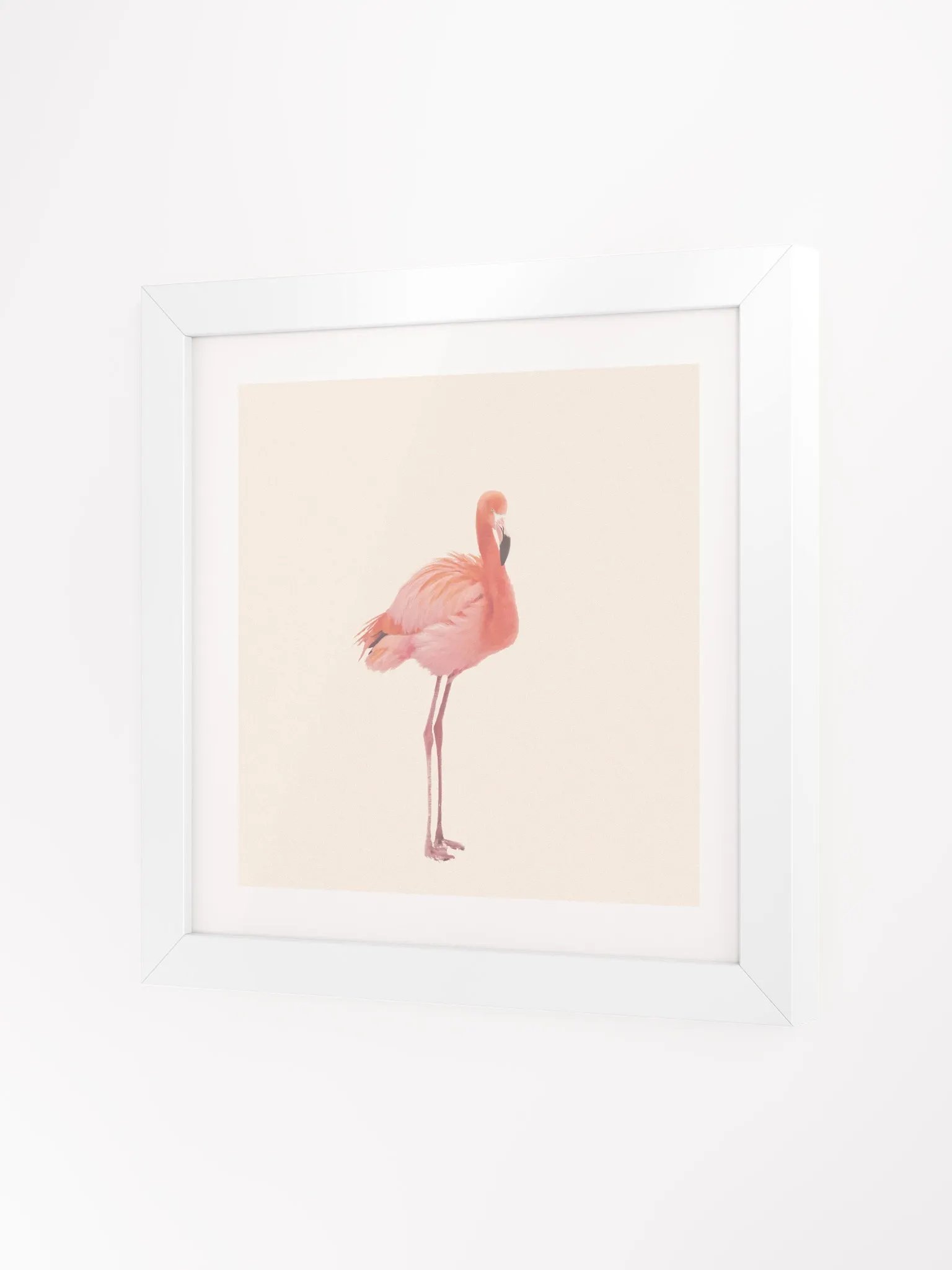 Elegant Flamingo Framed Matte Poster product image (8)