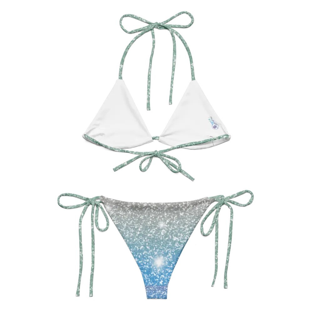 Glitter Unicorn Texture Design String Bikini (10) product image (2)