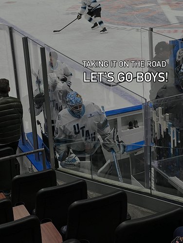 So great to see our boys in white! Let’s go Mammoth.