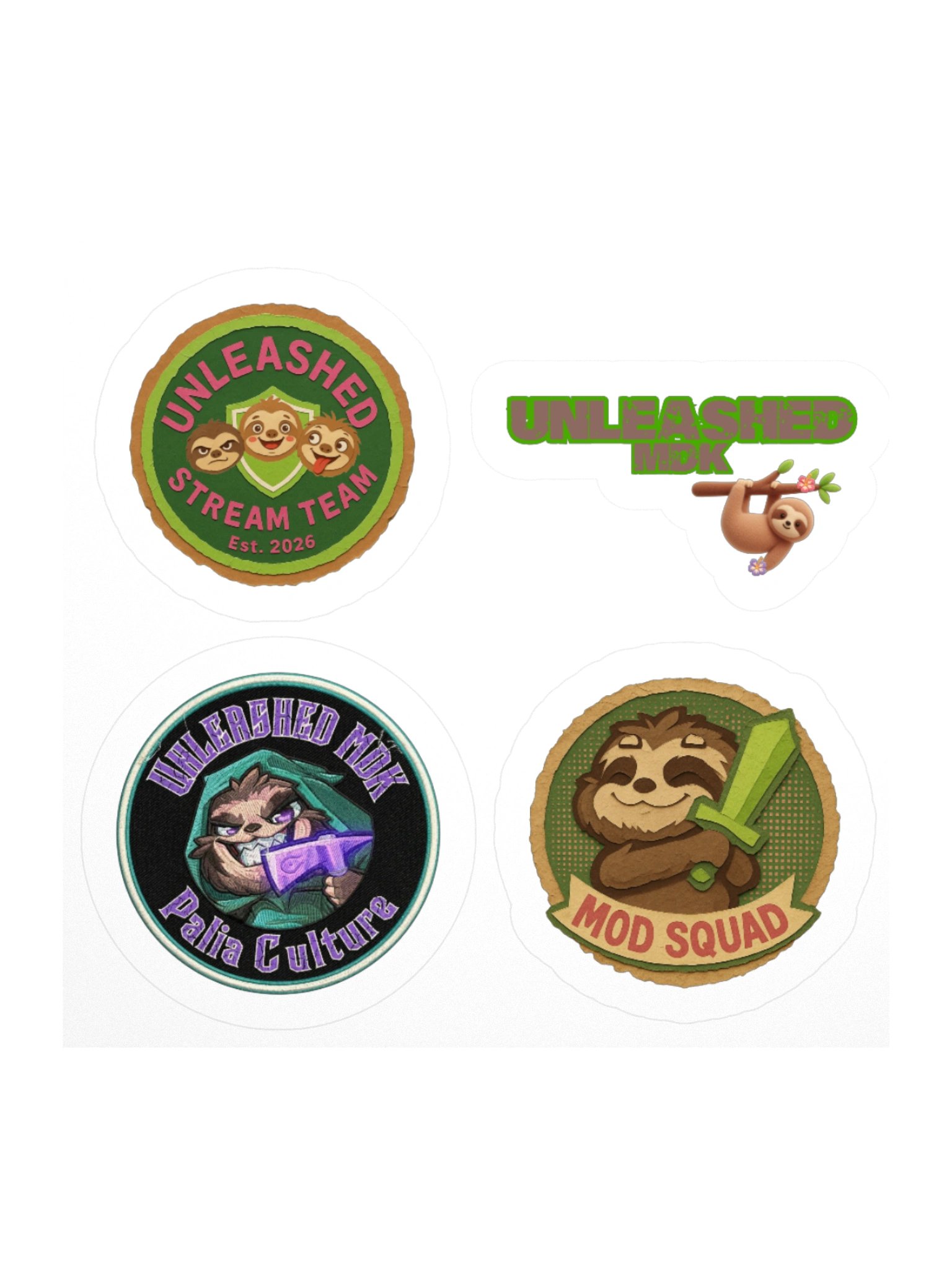 UnleashedMDK Sticker Pack 1 product image (2)