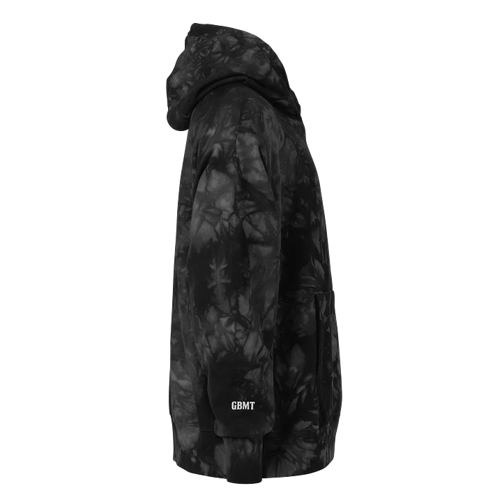 GBMT Premium Tie‑Dye Hoodie – Blackout Edition product image (2)