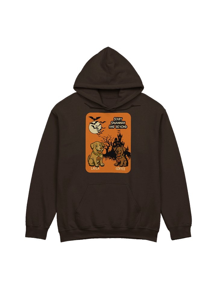 Scary Savannah Layla and Coffee Hoodie Spooky Season product image (5)