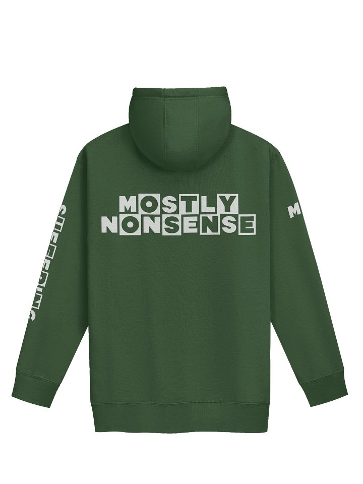 GREEN FANART GLITCH HOODIE product image (2)