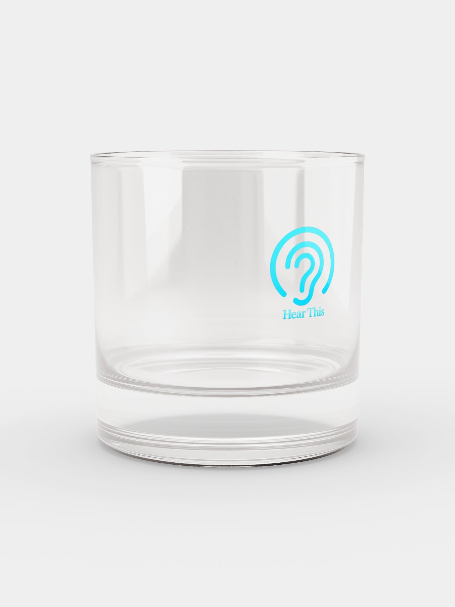 Rocks Glass - Cyan Print product image (2)