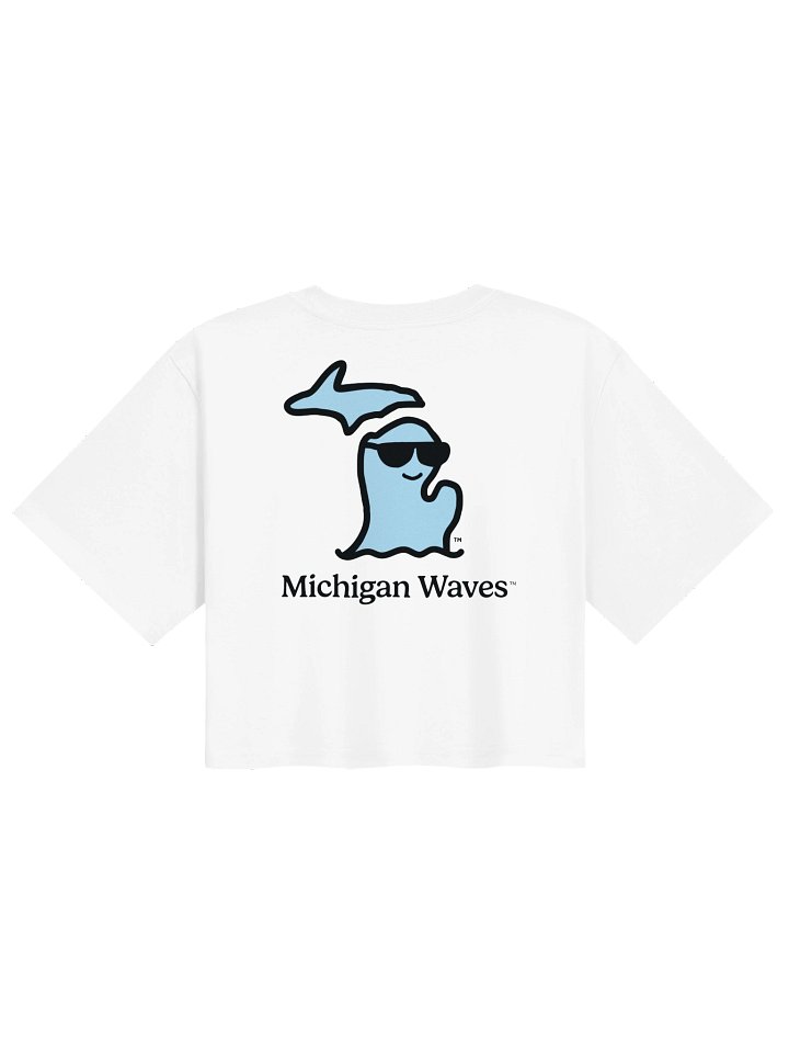Michigan Waves Cotton Crop Tee product image (5)
